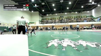 106 lbs Cons. Round 3 - Agustin Franco, Channel Islands vs Caden Nguyen, San Gabriel