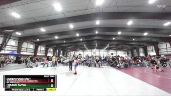 75 lbs 3rd Place Match - Cohen Marchant, Jr. Wildcat Wrestling Association (Richfield, UT) vs Paxton Koyle, JWC