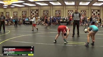90 lbs Semis & 1st Wrestleback (8 Team) - Cole Desiano, Revival Gray vs ALEX VISCIDO, Elite Wrestling