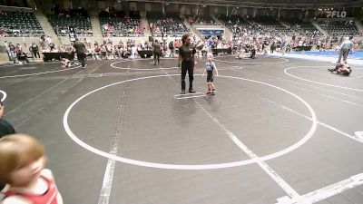 46 lbs Round Of 16 - Korbin Trammel, Park Hill Grappling Club vs Maculey Andrews, Hilldale Youth Wrestling Club