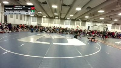 115 lbs Quarterfinal - Saydee Lussenhop, Loveland vs Brooklynn Gustafson, Thornton