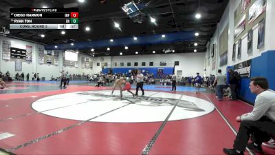 126 Boys Cons. Round 3 - Ryan Ton, Del Norte vs Diego Harmon, Imperial