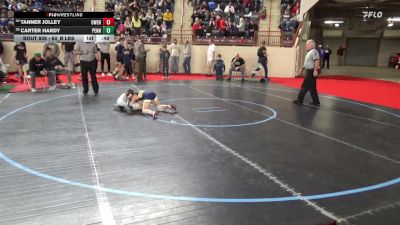 80_B lbs Consi Of 16 #2 - Tanner Jolley, Owen J Roberts vs Carter Hardy, Penn Cambria