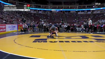 152 lbs First Round - Owen Campbell, Plum vs Gabriel Ballard, Northampton Area
