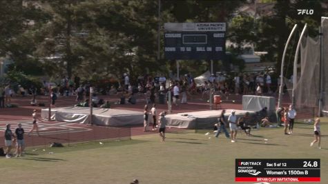 Women's 1500m Open B, Finals 5