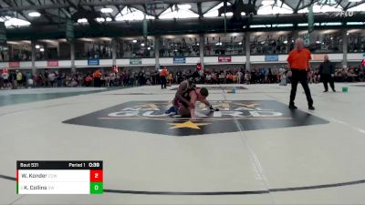 143-153 lbs Round 3 - Kaden Collins, Olympia Wrestling vs Will Konder, Cory Clark Wrestling