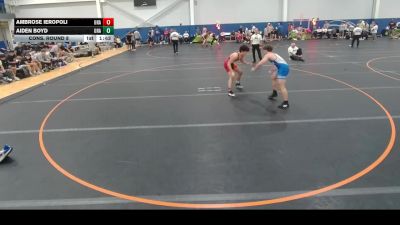 165 lbs Cons. Round 8 - Aiden Boyd, Unattached vs Ambrose Ieropoli, Unattached