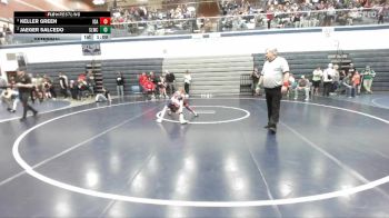 77 lbs Semifinal - Keller Green, Idaho vs Jaeger Salcedo, Sandpoint Legacy Wrestling Club