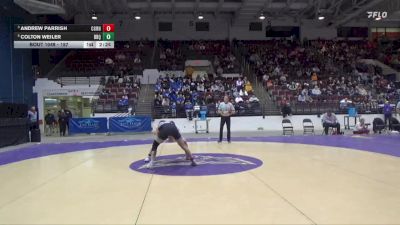 157 lbs Cons. Semi - Andrew Parrish, Cornell College vs Colton Weiler, University Of Dubuque
