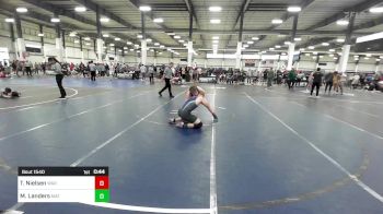 172 lbs Consolation - Trey Nielsen, WAR Wrestling Club vs Maxon Landers, Mat Mavericks