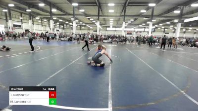 172 lbs Consolation - Trey Nielsen, WAR Wrestling Club vs Maxon Landers, Mat Mavericks