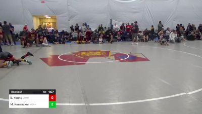 75 lbs Quarterfinal - Bryson Young, Charleston vs Mason Keesecker, Munhall