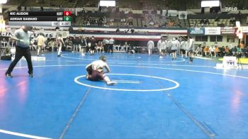 125 lbs Placement (16 Team) - Adrian Samano, Averett vs Nic Alison, Kutztown