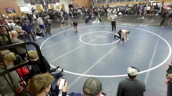 120 lbs Champ. Round 2 - Jack Zalewski, Priest River vs Audon Clark, Toppenish