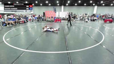 106 lbs Caden Bock, Wisconsin Blue vs Dakota Harmer, Team Michigan Blue