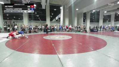 Masters C FS - 100 lbs Quarters - Joe Perez, Florida vs Quantal Langford, California