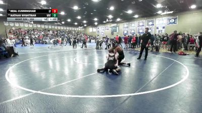 150 lbs Champ. Round 3 - Nathan Wightman, Westmont vs Neal Cunningham, Santa Ynez