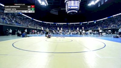 80 lbs Consy 2 - Luke Copenhaver, Northern Lebanon vs Tanner Yatta, Chestnut Ridge