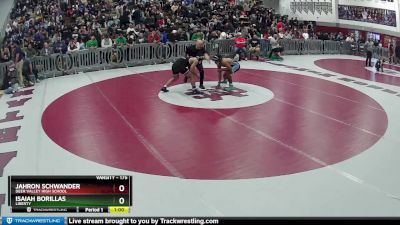 175 lbs Cons. Round 2 - Isaiah Borillas, Liberty vs Jahron Schwander, Deer Valley High School