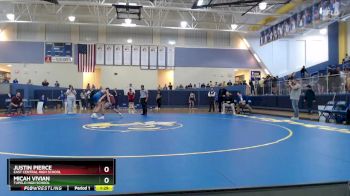 138 lbs 1st Place Match - Justin Pierce, East Central High School vs Micah Vivian, Tupelo High School