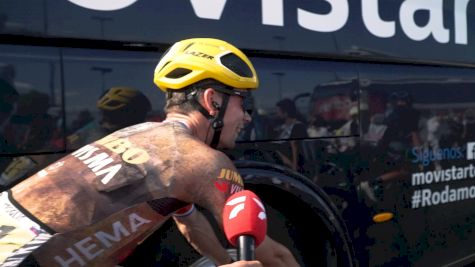 Wout Van Aert Is 'Half Human, Half Motor' Says Primož Roglič, Who Laughs About Race Maybe Not Going According To Plan