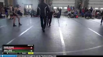 88 lbs Round 7 (8 Team) - Paul Ruiz, PA Alliance Red vs Gage Evans, Mat Assassins