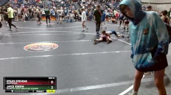 95 lbs Round 2 - Jayce Eskew, Palmetto State Wrestling Academy vs Stiles Stevens, Unattached