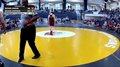 165 lbs 2nd Wrestleback (16 Team) - Michael Stephens, Oconee County vs Michael Shuker, Harlem