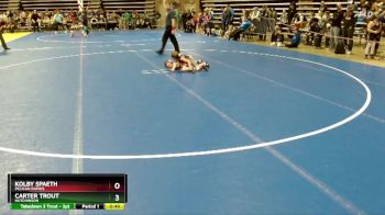 60 lbs 5th Place Match - Kolby Spaeth, Pelican Rapids vs Carter Trout, Hutchinson
