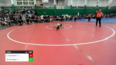 131 lbs Round Of 64 - Jack Toussaint, Columbia vs Samason Mckissick-staley, Pittsford