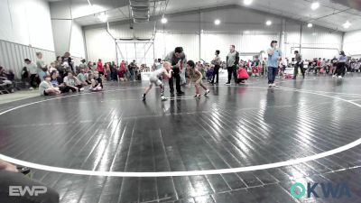 46 lbs Round Of 32 - Chandler Lewis, Salina Wrestling Club vs Huxson Schell, Keystone Kids Wrestling Club