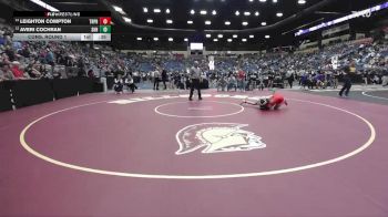 100 lbs Cons. Round 1 - Averi Cochran, Spring Hill HS vs Leighton Compton, Topeka - Highland Park HS