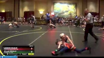 68 lbs 3rd Place Match - Dylan Ingalls, Legends Of Gold vs Landon Wilbur, Predator Wrestling Club