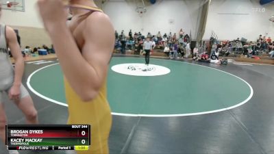 132B Cons. Semi - Brogan Dykes, Torrington vs Kacey Mackay, Thermopolis