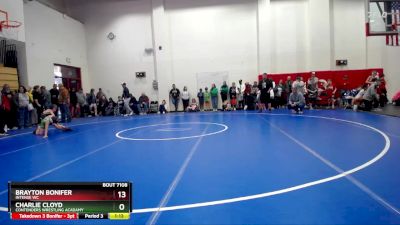 78 lbs Cons. Round 2 - Kolton Morecraft, Franklin Central Wrestling Club vs James Compton, Southport Wrestling Club