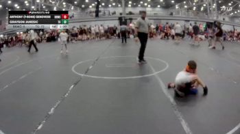 48 lbs Round 4 (8 Team) - Grayson Janesic, The Outsiders vs Anthony (T-Bone) Genovese, Barn Brothers WC