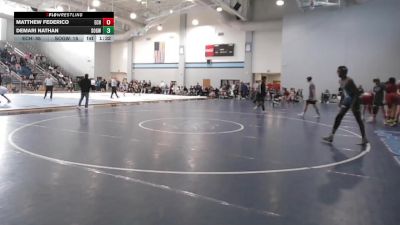 138 lbs Quarters & 1st Wb (16 Team) - Demari Nathan, South Gwinnett vs Matthew Federico, East Coweta HS