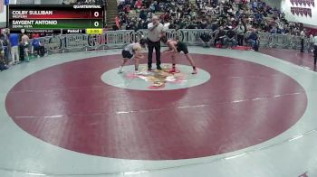 106 lbs Quarterfinal - Saygent Antonio, Sierra Vista vs Colby Sulliban, Western