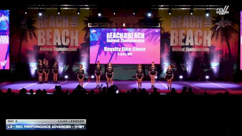 L3 - Rec Performance Advanced - 11-18Y [2026 Day 2 Lilac Legends] 2026 ACDA Reach the Beach Rec Nationals