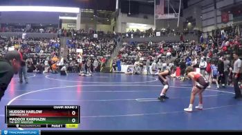 100 lbs Champ. Round 2 - Maddox Karmazin, The Best Wrestler vs Hudson Harlow, Nebraska Boyz