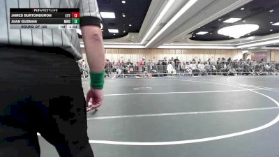 120 lbs Round Of 128 - James Burtonduron, Little Vikings WC vs Juan Guzman, Minco