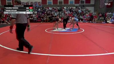 105 lbs Semifinal - Reese Taylor, Algona vs Valeria Torres, East Buchanan