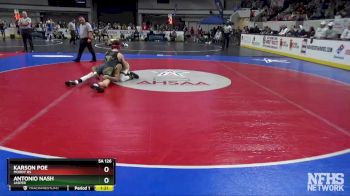 5A 126 lbs Quarterfinal - Karson Poe, Moody Hs vs Antonio Nash, Jasper