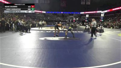 126 lbs Consi Of 16 #2 - Isaac Caldera, Eleanor Roosevelt (SS) vs Arno Vardanyan, Birmingham (LA)