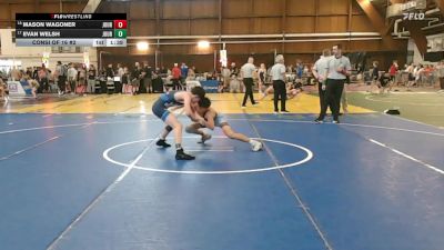 113 lbs Consi Of 16 #2 - Mason Wagoner, Journeymen WC vs Evan Welsh, Journeymen WC