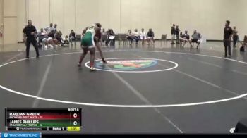 163 lbs Round 2 (6 Team) - Raquan Green, Backyard Boyz White vs James Phillips, St. Lucie PAL / Tropics