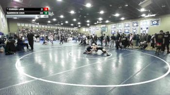 144 lbs Cons. Round 9 - Garrison Choi, Cerritos vs Curren Lane, Santa Ynez