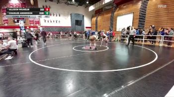 190 lbs Cons. Round 5 - Charlee Anderson, Rocky Mountain vs Allison Wilhelm, Sheridan