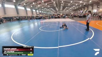 50 lbs Cons. Round 3 - Hudson Arient, Alamo City Wrestling Club vs Jay Escobar, Gracie Barra Westchase Wrestling Club