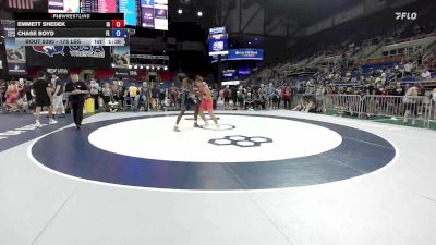 175 lbs Cons. Sub-rd Of 32 - Emmett Shedek, IA vs Chase Boyd, FL